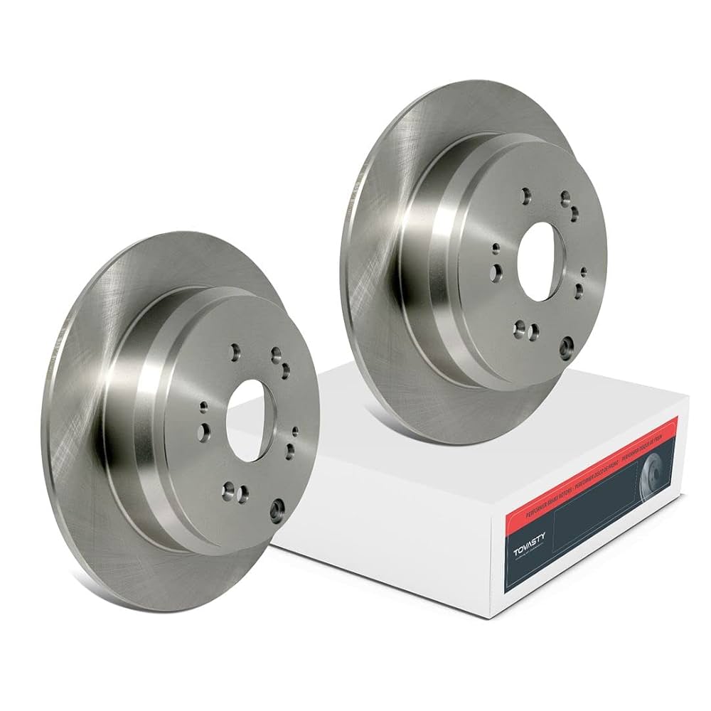 Rear] TOVASTY Disc Brake Rotors Kit for HYUND(AI Elantra